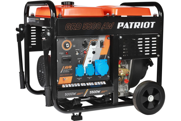 Дизельный генератор Patriot GRD 5500AW 472702255