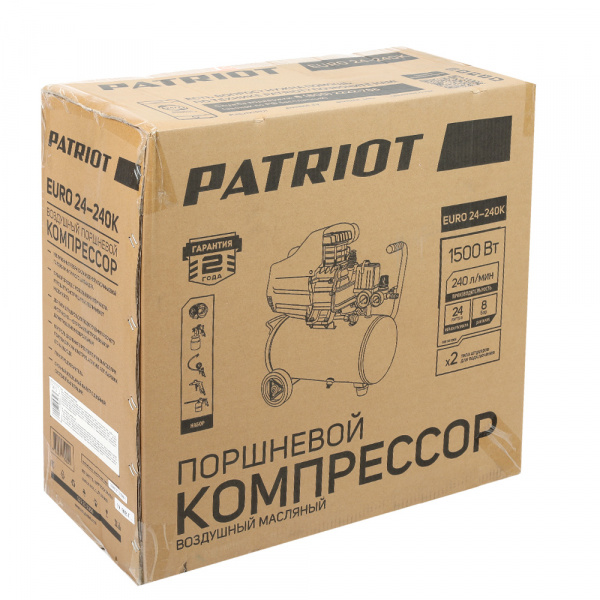 Компрессор Patriot EURO 24-240K 525306366