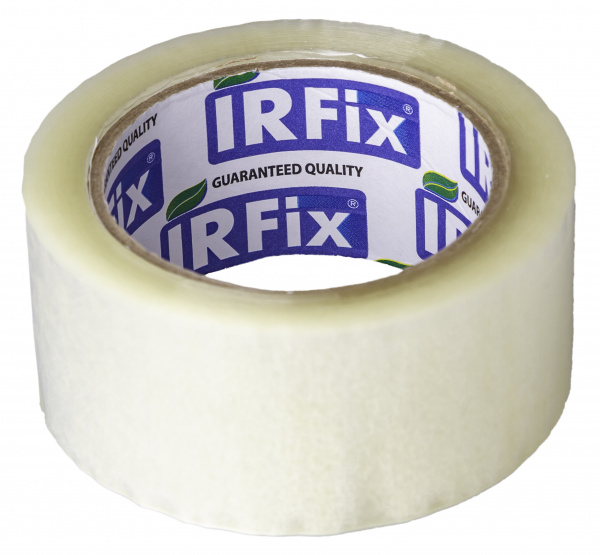 Скотч упаковочный прозрачный 48 мм х 108 м IRFIX