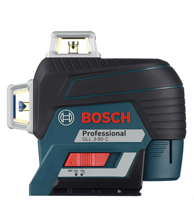 Лазерный уровень самовыравнивающийся BOSCH GLL 3-80 C Professional + AA 1 (0601063R00)