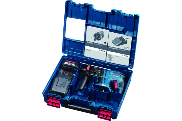 Аккумуляторный бесщеточный перфоратор Bosch GBH 180-LI с 1 АКБ и ЗУ 0611911122