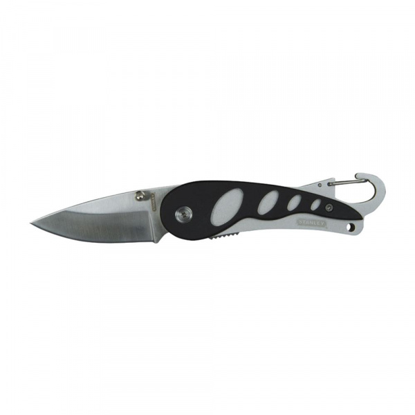 Stanley нож "pocket knife with karabiner" с выдвижным лезвием 175мм (0-10-254)
